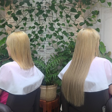 금정 붙임머리 이미지