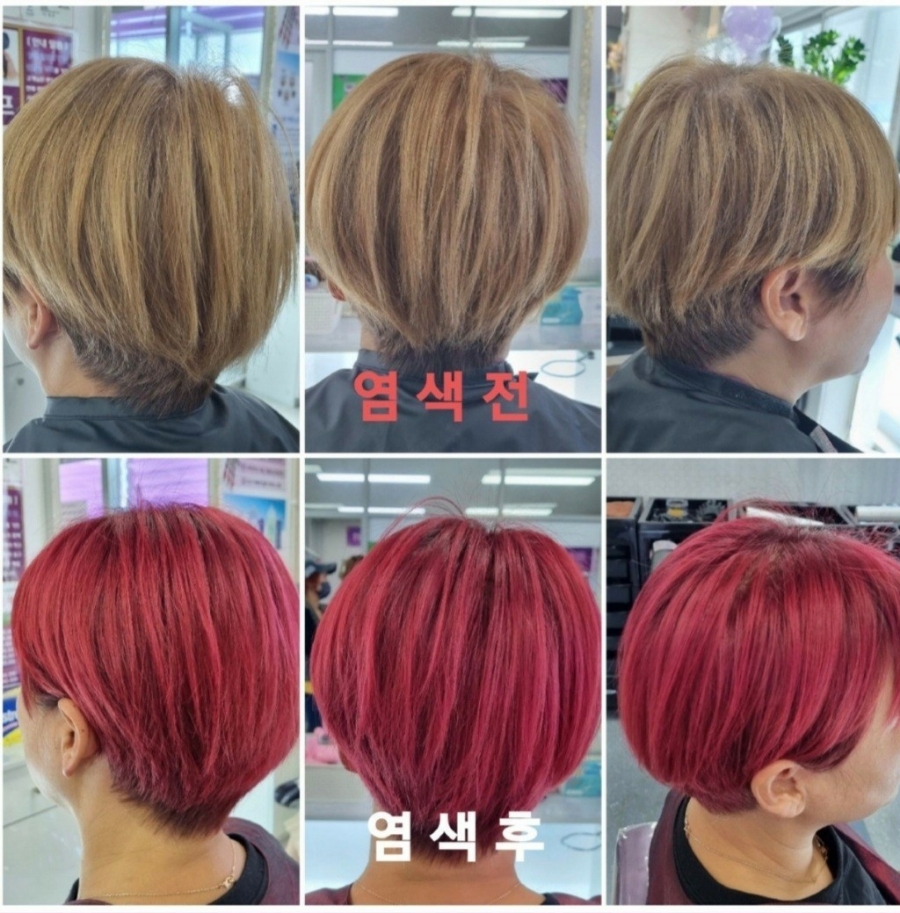 큐사랑염색 이미지
