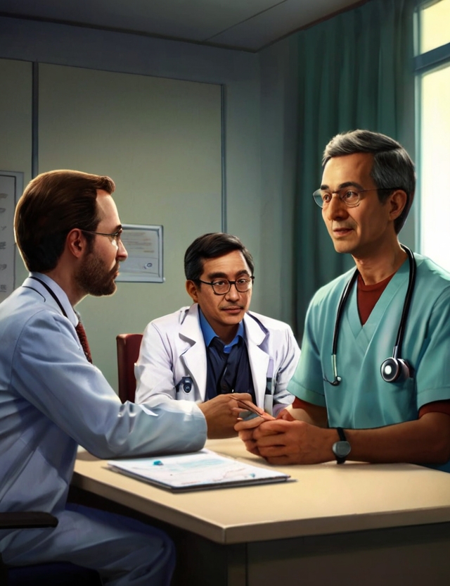 Leonardo Kino XL A confident government officer holding a medi 0 (1)