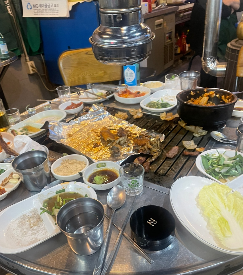 돼지고기껍데기구이구이 이미지