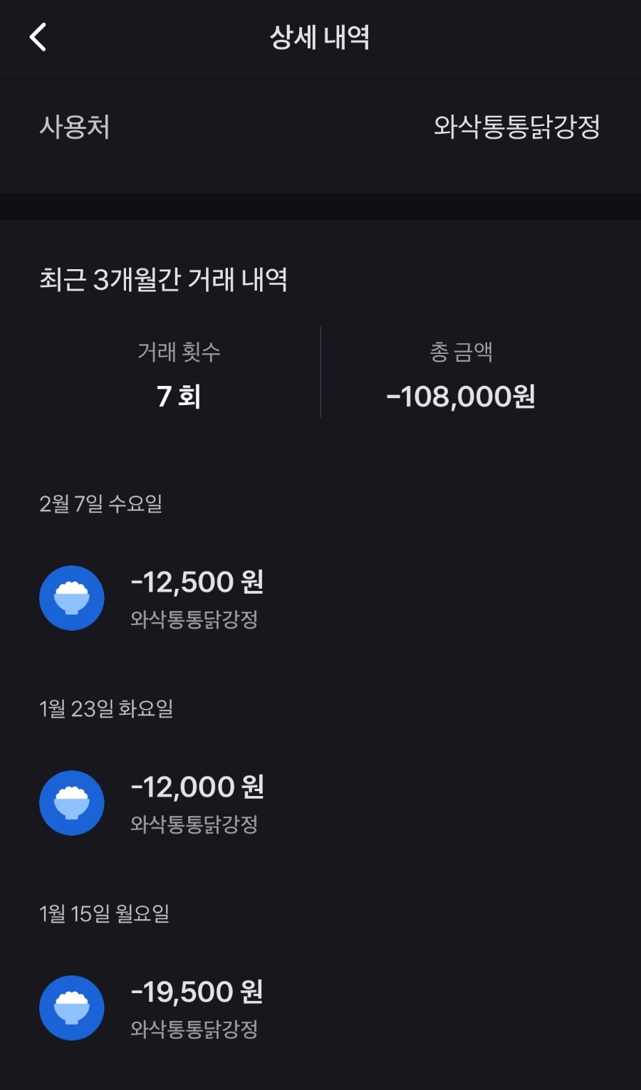 와삭통통닭강정 이미지