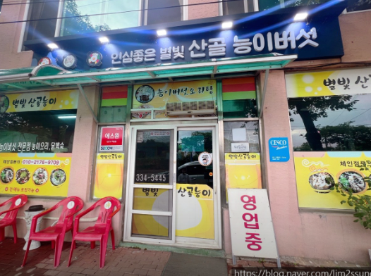 별빛산골능이버섯 이미지