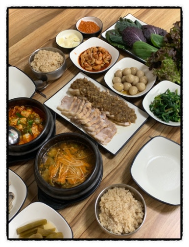 단양흑마늘쌈밥 이미지