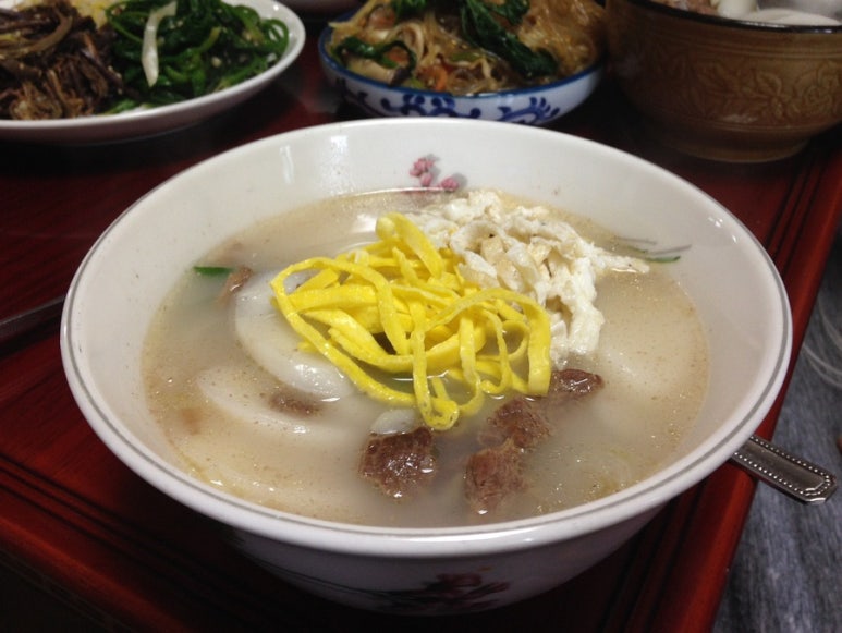정통떡국 이미지
