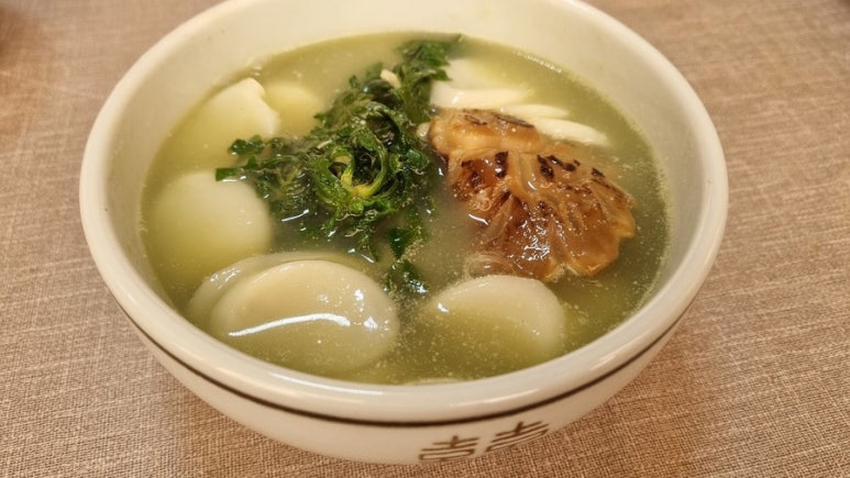 정통떡국 이미지