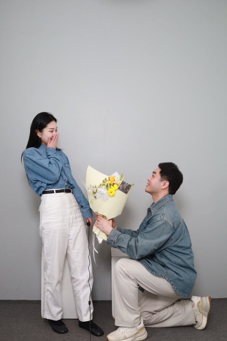 압구정흑백셀프사진관데이트코스하프스튜디오 이미지