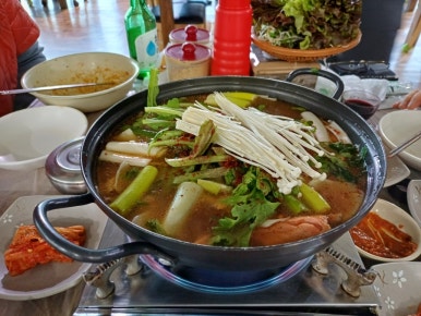 황둔수산송어장횟집 이미지