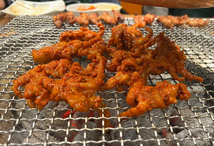 강촌닭멱살 이미지