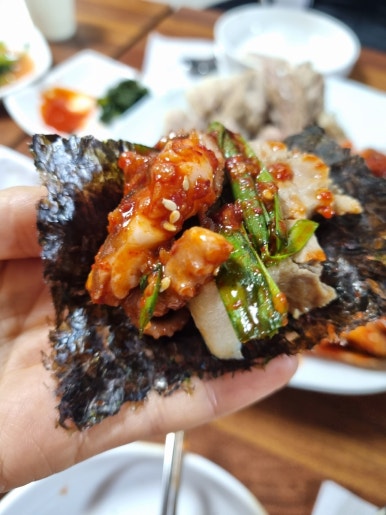장인 얼큰이 칼국수,보쌈 이미지