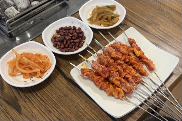 양꼬치에꽃이다 이미지