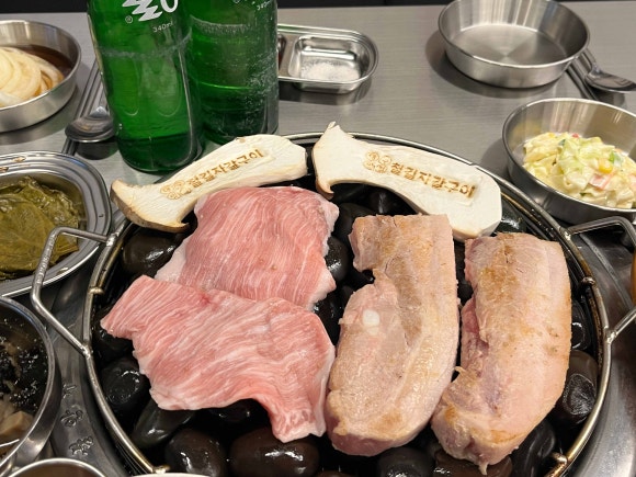 철길자갈구이 이미지