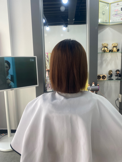 신데렐라붙임머리 이미지
