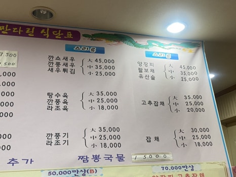 만다린옛날손짜장 이미지