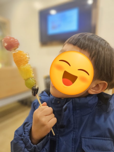 무지개탕후루 이미지