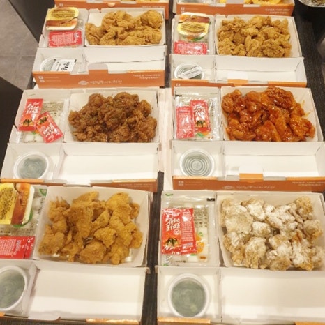 깻잎두마리치킨;모락로제떡볶이&닭강정 이미지