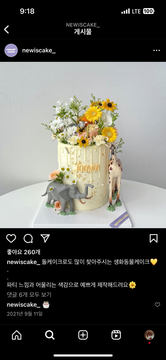 지혜네 케이크숍 이미지
