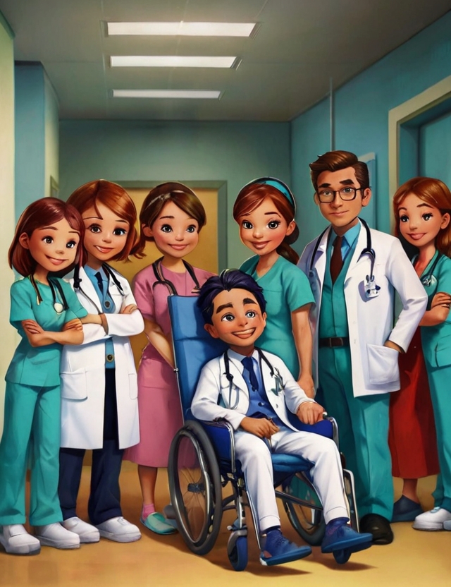 Default medical doctors and nurses with patients 1