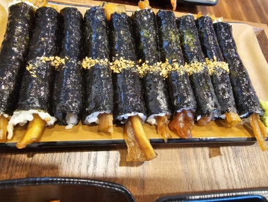 이맛 국수 김밥 이미지