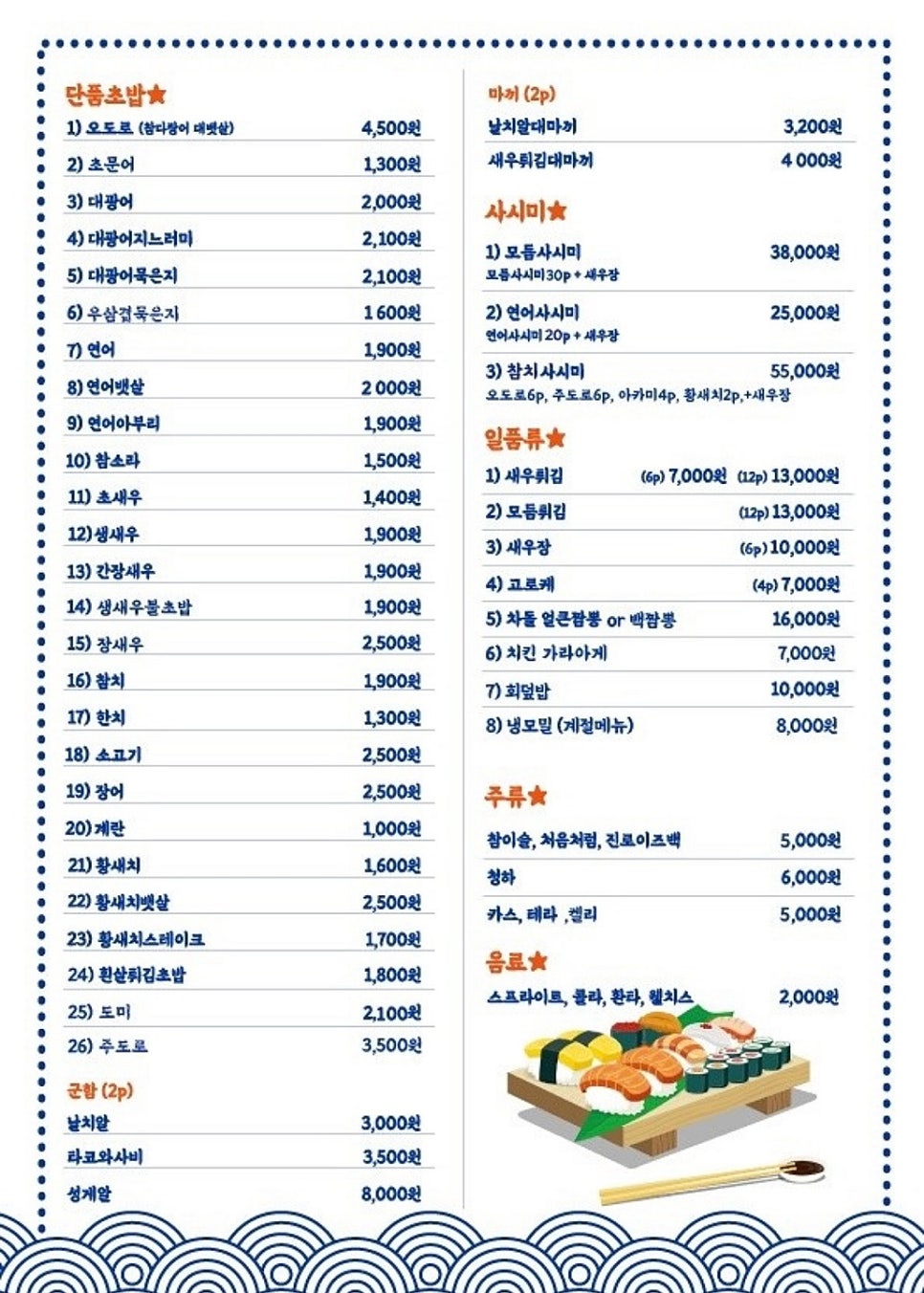 정담초밥 이미지