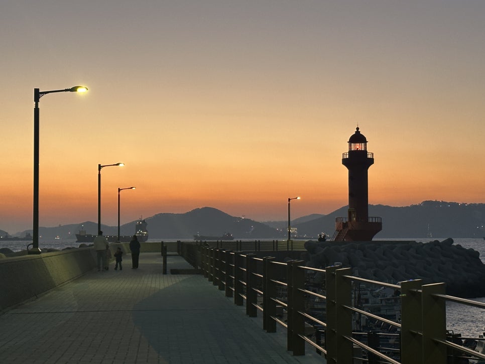 Jungri Port Breakwater Lighthouse