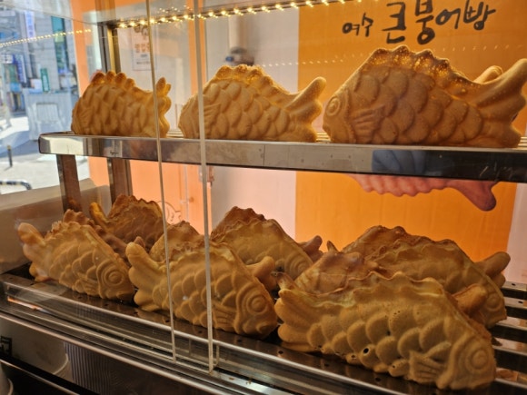 여수 큰 붕어빵 이미지