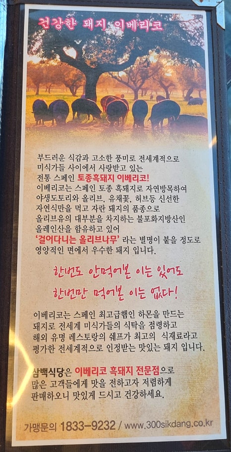 흑돼지삼백식당원주 이미지