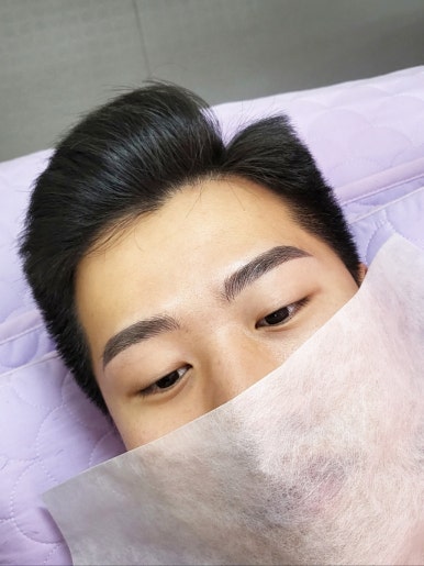 눈썹미녀 이미지