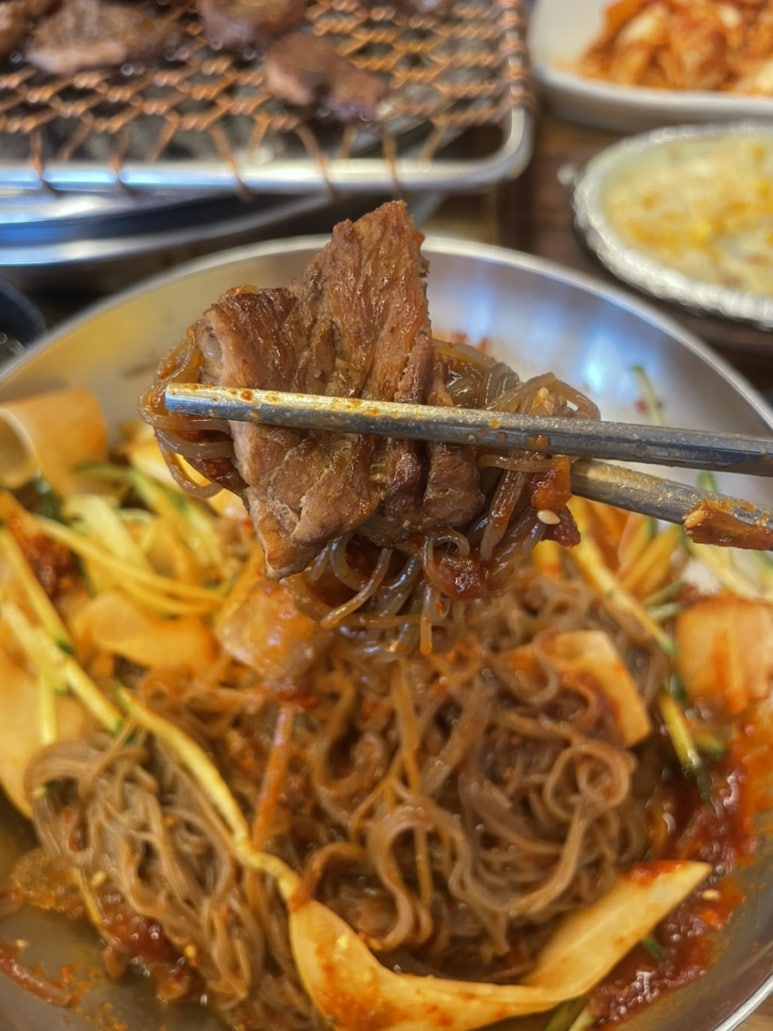 장날냉면 이미지
