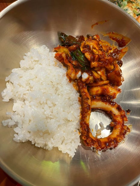 직화낙지 이미지