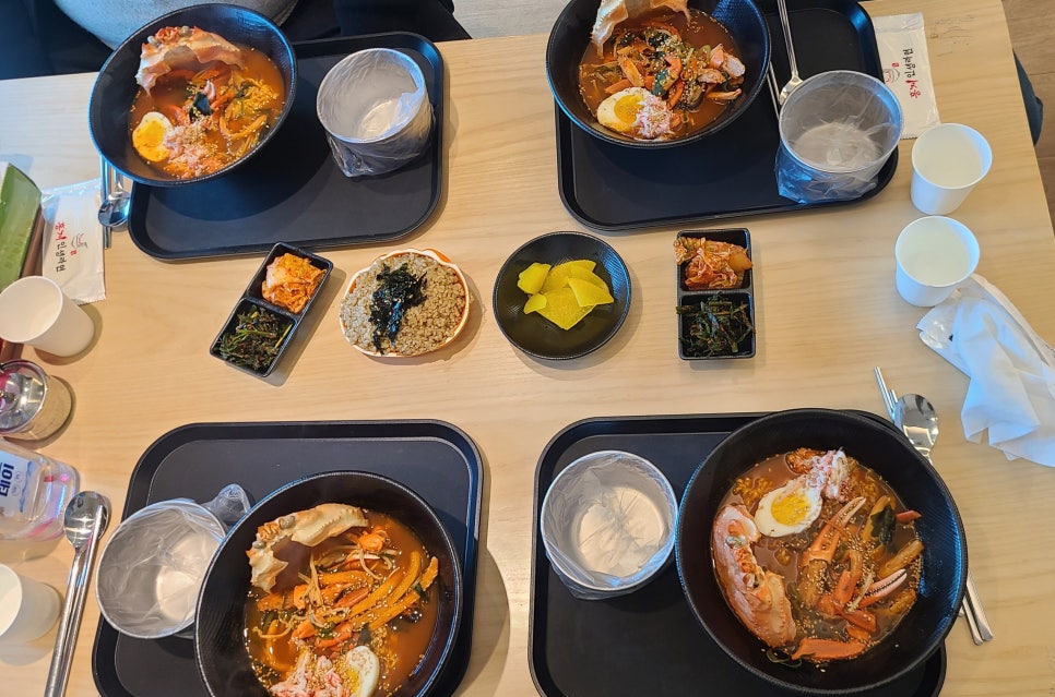 홍게 인생라면 이미지