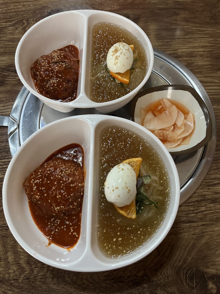 반반냉면 이미지