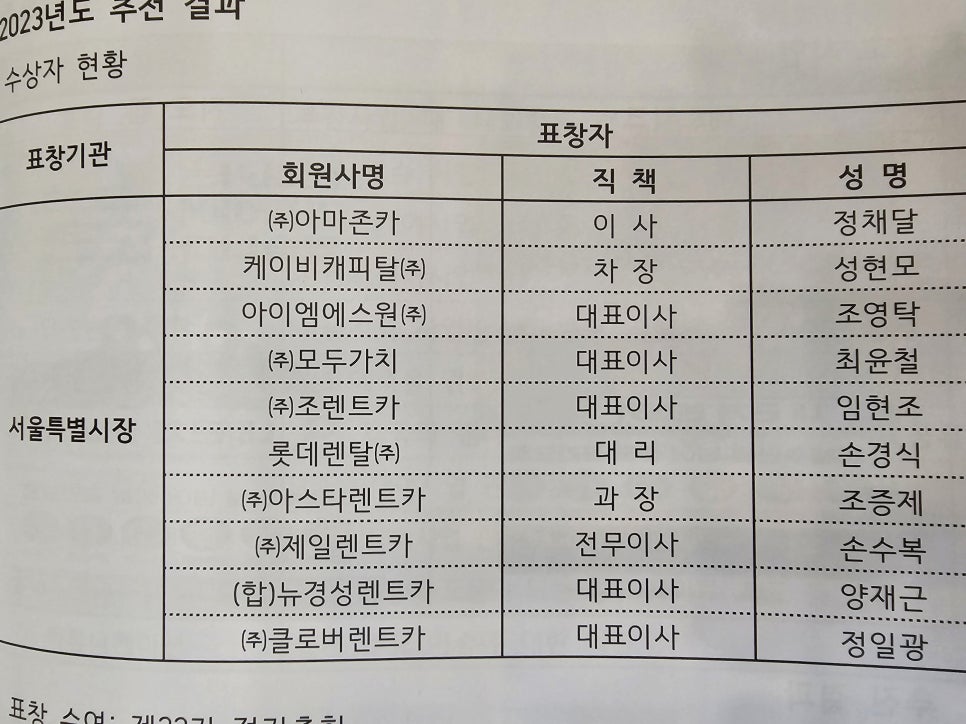 에이비씨렌터카 이미지