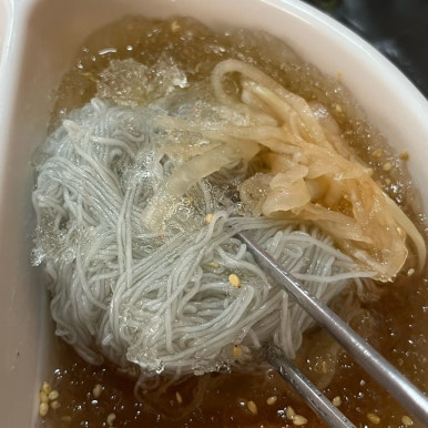 반반냉면 이미지