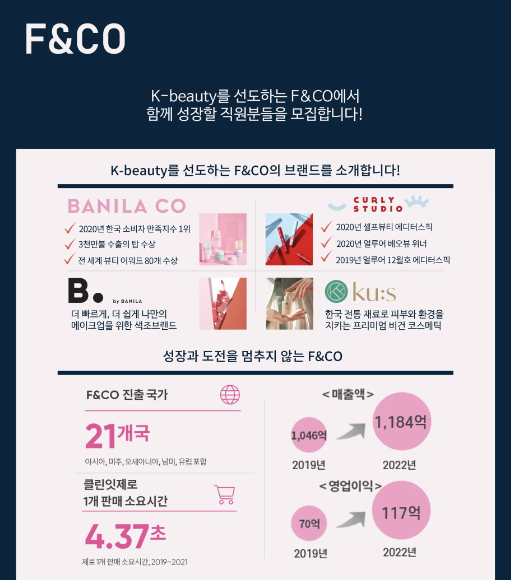 (주) 에프앤코 이미지
