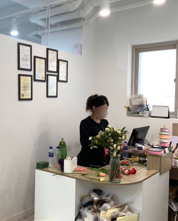 플라워부티크케이크 이미지