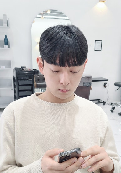 현헤어펌 이미지
