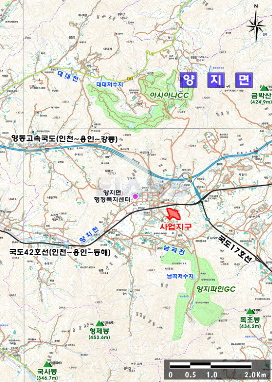 양지2지구 도시개발사업 이미지