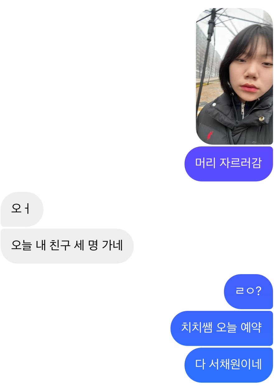 서채원헤어 이미지