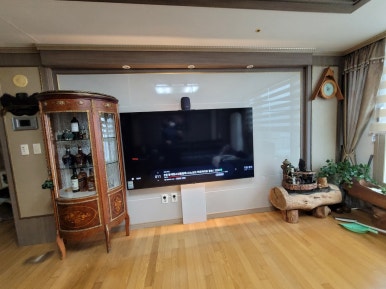 양산벽걸이티비설치강철뭉치TV 이미지