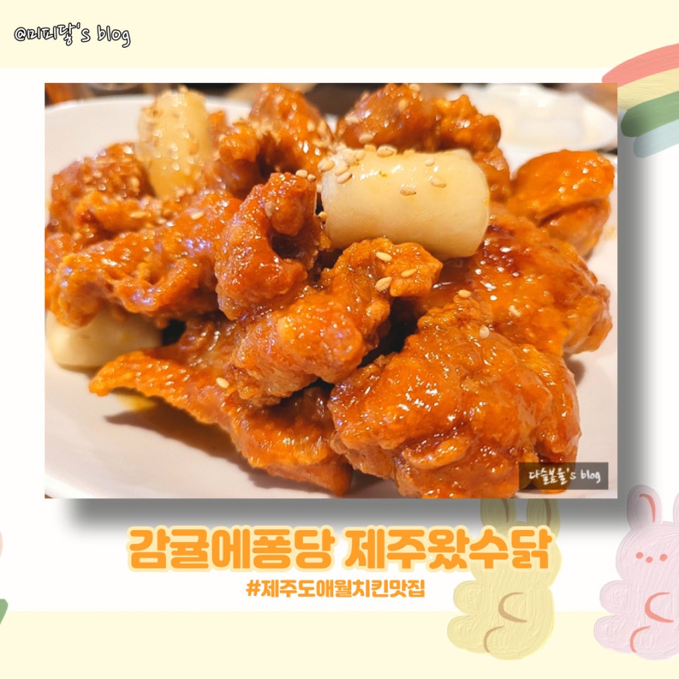 감귤에퐁당 제주왔수닭 사진 8