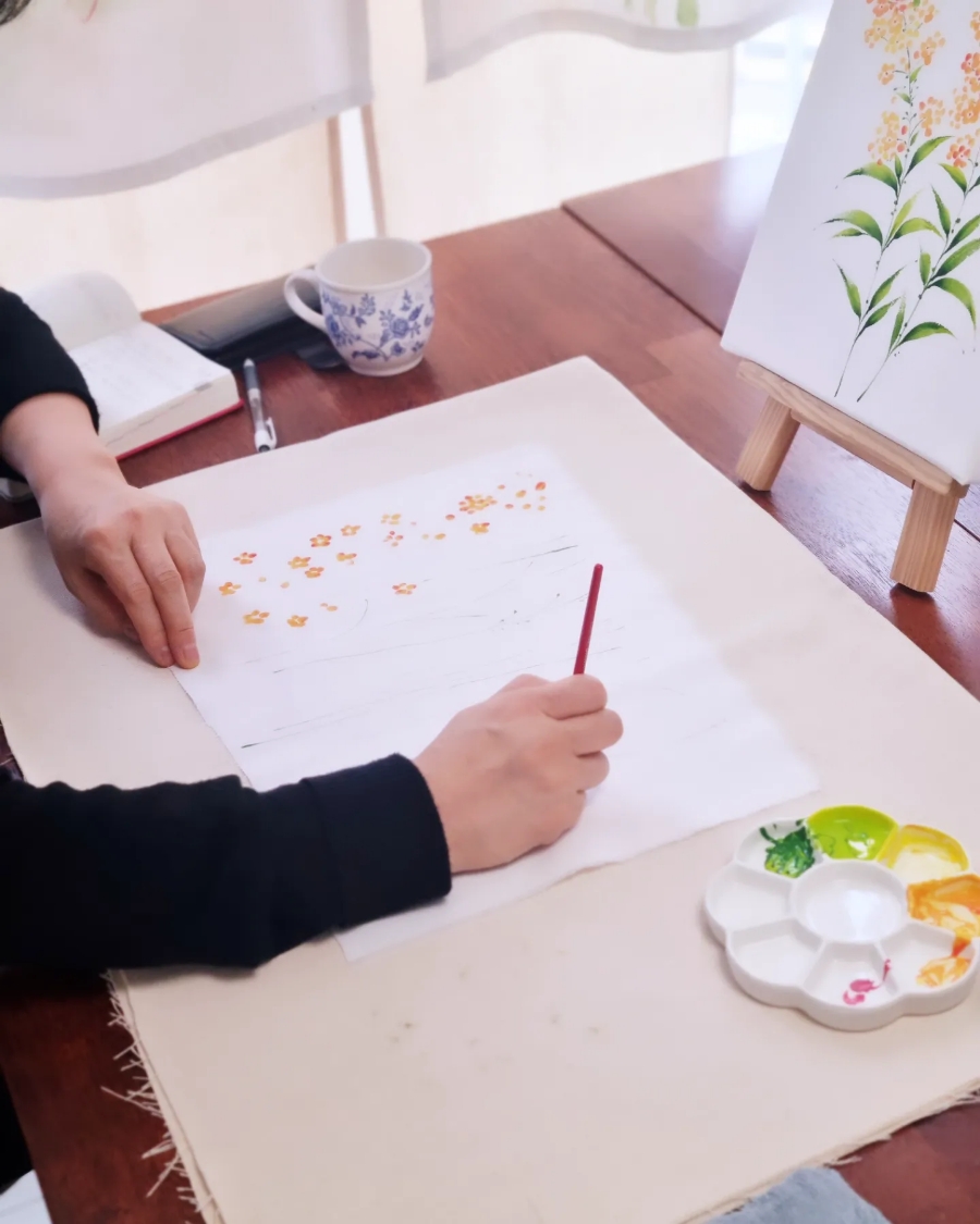 리즈리꽃그림 이미지