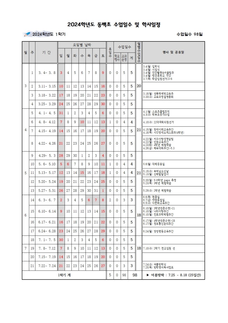 동백초등학교 이미지