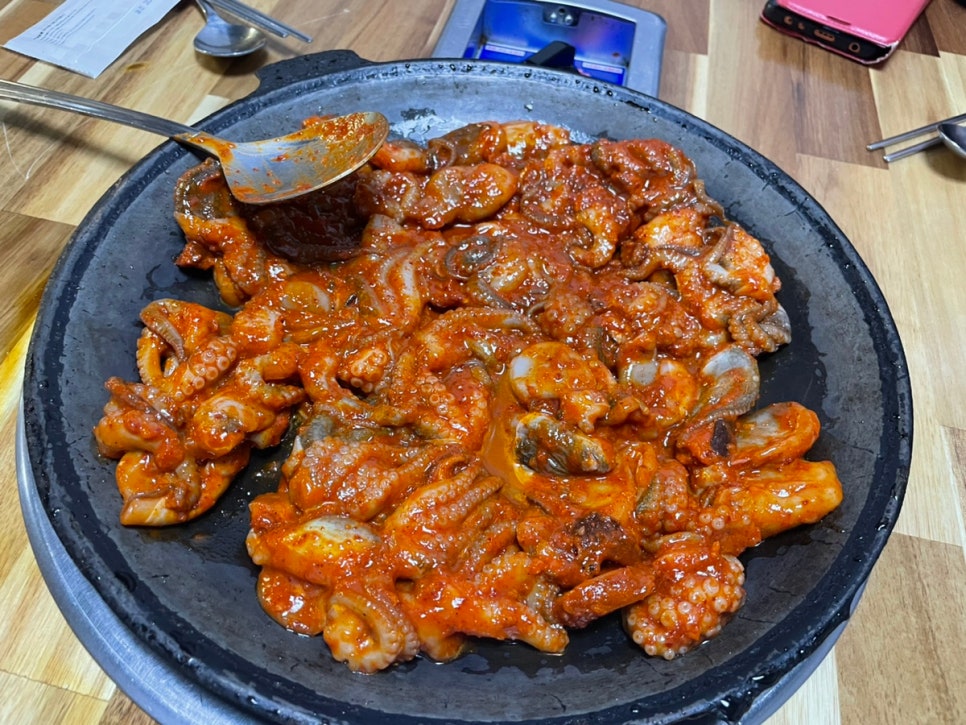 밥도둑 술도둑 쭈꾸미 이미지