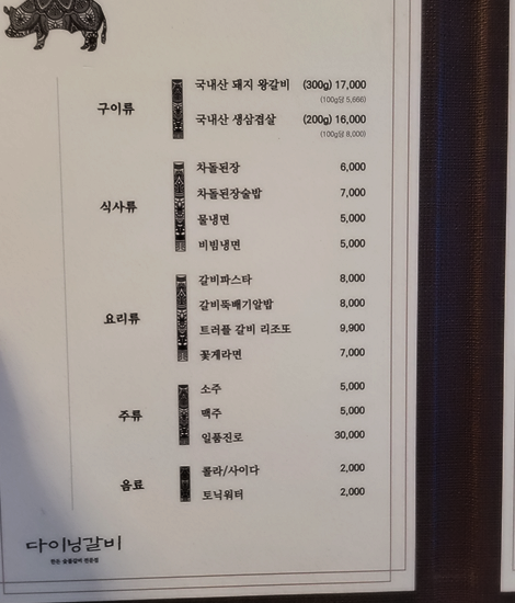 잠실숯불갈비 이미지