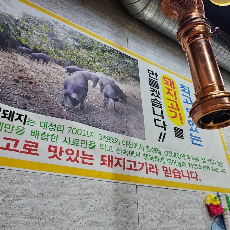 장수고원흑돼지 이미지