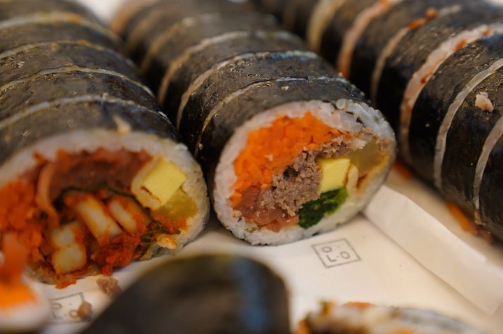 마들김밥 이미지