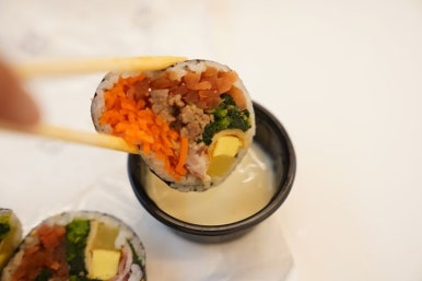 마들김밥 이미지