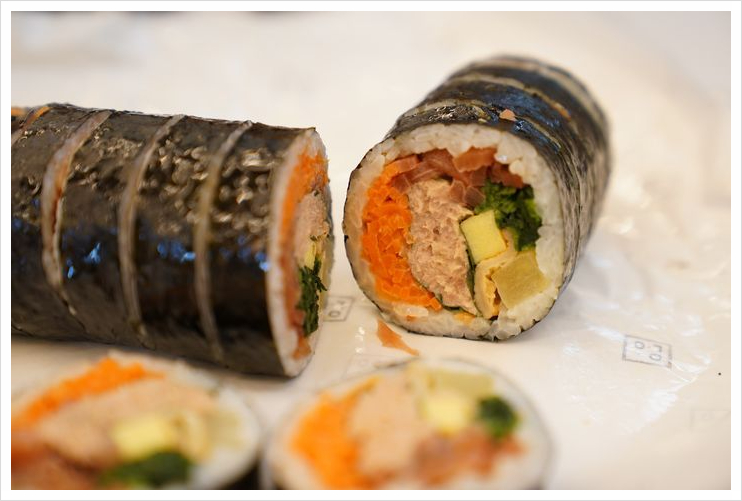 마들김밥 이미지