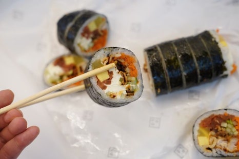 마들김밥 이미지