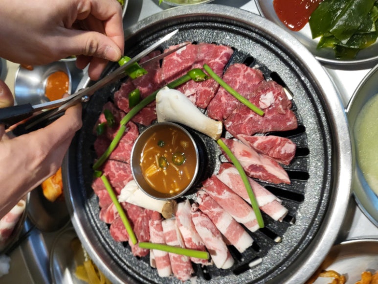 쟁반집 이미지